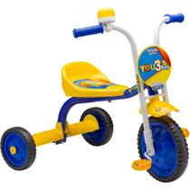 Triciclo Tico Tico Infantil Masculino You 3 Boy Azul Nathor Triciclo Tico Tico Infantil Masculino You 3 Boy Azul Nathor