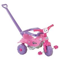 Triciclo Tico Tico Pets Motoca Infantil Rosa Magic Toys