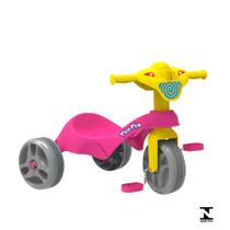Triciclo Tico-Tico Rosa - Bandeirante