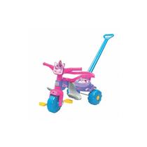 Triciclo Tico Tico Uni Love com Luz Haste mais Aro de Proteção Removível Unicórnio Magic Toys