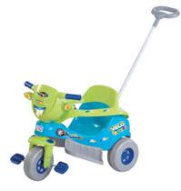 Triciclo Tico Tico Velo Toys Azul Com Som Menino Magic Toys