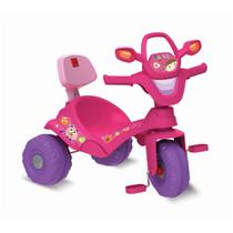 Triciclo Tonkinha Passeio e Pedal - Brinquedos Bandeirante