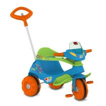 Triciclo velobaby azul g2 passeio pedal - Bandeirante 356