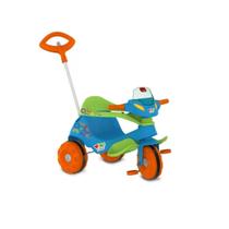 Triciclo Velobaby Azul G2 Passeio Pedal Suporte Para Celular - Bandeirante - Brinquedos Bandeirante