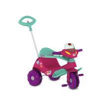Triciclo velobaby rosa g2 passeio pedal suporte para celular - BANDEIRANTE