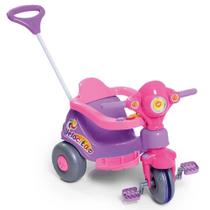 Triciclo Velocita 2 em 1 Lilas Infantil - Calesita 0959