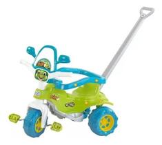 Triciclo Velotrol Carrinho Criança Tico Tico Dino Verde