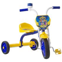 Triciclo Velotrol Infantil Branco E Roxo Pro Tork Ultra Bike Oferta Criança Motoquinha 3 rodas