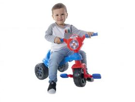 Triciclo Velotrol Infantil Motoca Capitão Com Empurrador Kendy