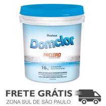 Tricloro Desinfetante Limpeza de Piscina Domclor 10 KG