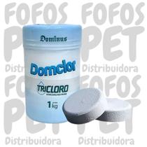 Tricloro Domclor Consumo Humano Embalagem com 5 Pastilhas de 200g
