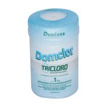 Tricloro Pastilha Domclor 200g c/ 90% de Cloro Ativo Tubete c/ 5 Pastilhas