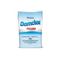 Tricloro Pastilha Domclor 200g c/ 90% de Cloro Ativo