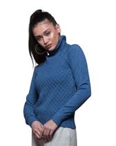 Tricô Feminino Manga Longa Colmeia Tricô Feminino Manga Longa Colmeia