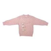 Tricô Infantil Menina Inverno Três Ursos Mily