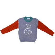 Tricô Infantil Menino Urso Inverno