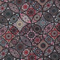 Tricoline 100% Algodão M. 50x150cm - ESTAMPADO - MANDALA - BANDANA