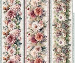 Tricoline Digital Barrado Flores do Campo - 89771 Tricoline Digital Barrado Flores do Campo - 89771