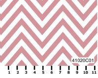 Tricoline Essentials Chevron Rose