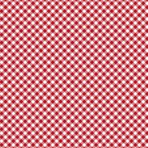 Tricoline Estampado Mini Xadrez Diagonal Vermelho- 100% Algodão, Unid. 50cm x 1,50mt - Eva e Eva