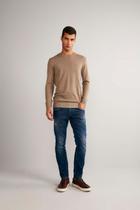 Tricot Básico Gola Careca - Khaki Tricot Básico Gola Careca - Khaki