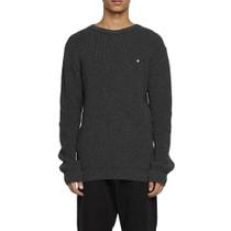 Tricot Element Careca Mini Crew WT24 Cinza Escuro Mescla