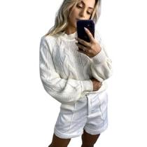 Tricot Feminino Inverno Blogueira Papilloo Tricot Feminino Inverno Blogueira Papilloo