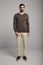 Tricot Gola V Slim Fit Tricot Gola V Slim Fit