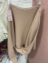 Tricot ombro a ombro