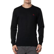 Tricot Quiksilver Embroidery WT24 Masculino Preto
