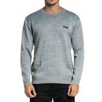 Tricot Quiksilver Sweater Surf Cinza Mescla