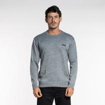 Tricot sweater surf cinza mescla