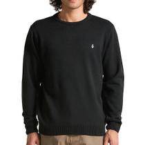Tricot Volcom Classic Stone WT25 Masculino Preto