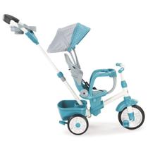 Tricycle Little Tikes Perfect Fit 4 em 1 azul-petróleo para crianças pequenas