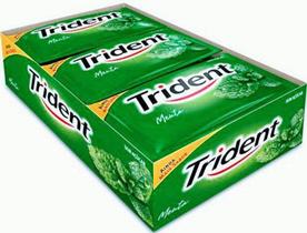 Trident Display C/21 Unidades (diversos Sabores)