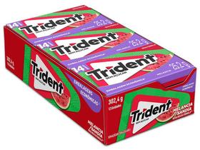 Trident Embalagem Econômica Melancia 14 unidades contendo 12 caixinhas de 25,2g cada Trident Embalagem Econômica Melancia 14 unidades contendo 12 caixinhas de 25,2g cada