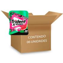 Trident X Senses Melancia Mint contendo 6 potes de 54g cada