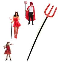 Tridente Diabinha Trispeto Garfo Fantasia Carnaval Halloween