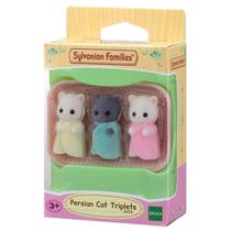 Trigêmeos Gatos Persa Sylvanian Families 5458 Trigêmeos Gatos Persa Sylvanian Families 5458