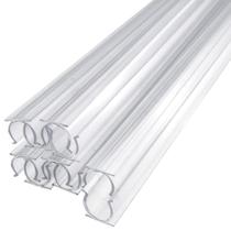 Trilha de montagem Brilliant Brand Lighting 60 cm em PVC transparente