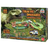 Trilha dos Dinossauros Pista de Blocos Parque Dinossauros
