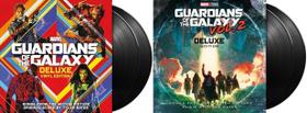 Trilha sonora em vinil duplo de Guardiões da Galáxia Vol. 1 e 2 Trilha sonora em vinil duplo de Guardiões da Galáxia Vol. 1 e 2