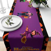 Trilho Caminho De Mesa Halloween 200Cm X 40Cm