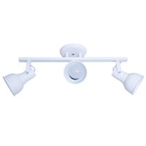 Trilho com 3 Spots E27 Branco - Itamonte - 1141/3BT Trilho com 3 Spots E27 Branco - Itamonte - 1141/3BT