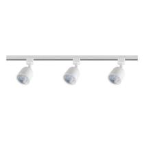 Trilho com 3 Spots Led Blumenau 15W Bivolt Branco Trilho com 3 Spots Led Blumenau 15W Bivolt Branco