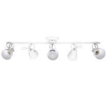 Trilho com 5 Spots E27 Branco - Itamonte - 1141/5BT Trilho com 5 Spots E27 Branco - Itamonte - 1141/5BT