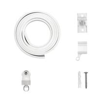 Trilho De Cortina Flexível E Silencioso 2/3/5/6M Divisória De Ambiente Dobrável Para Quartos, Trilho De Cortina Flexível E Silencioso 2/3/5/6M Divisória De Ambiente Dobrável Para Quartos,