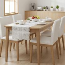 Trilho De Mesa Branco Mod312 Rolo 0,50x20m Vinil PVC