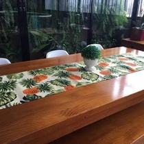 Trilho de mesa / Caminho mesa 1,50x0,45m em tecido estampas para natal - Mdecorações