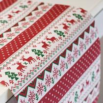 Trilho de mesa luxo 28cm renas